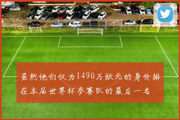 虽然他们仅为1490万欧元的身价排在本届世界杯参赛队的最后一名