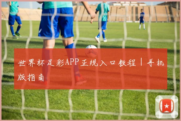 世界杯足彩APP正规入口教程｜手机版指南