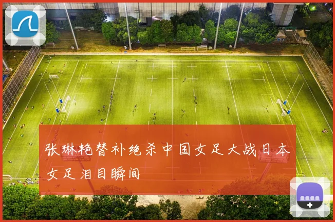 张琳艳替补绝杀中国女足大战日本女足泪目瞬间